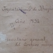 Inventario Arquivo de Buxán