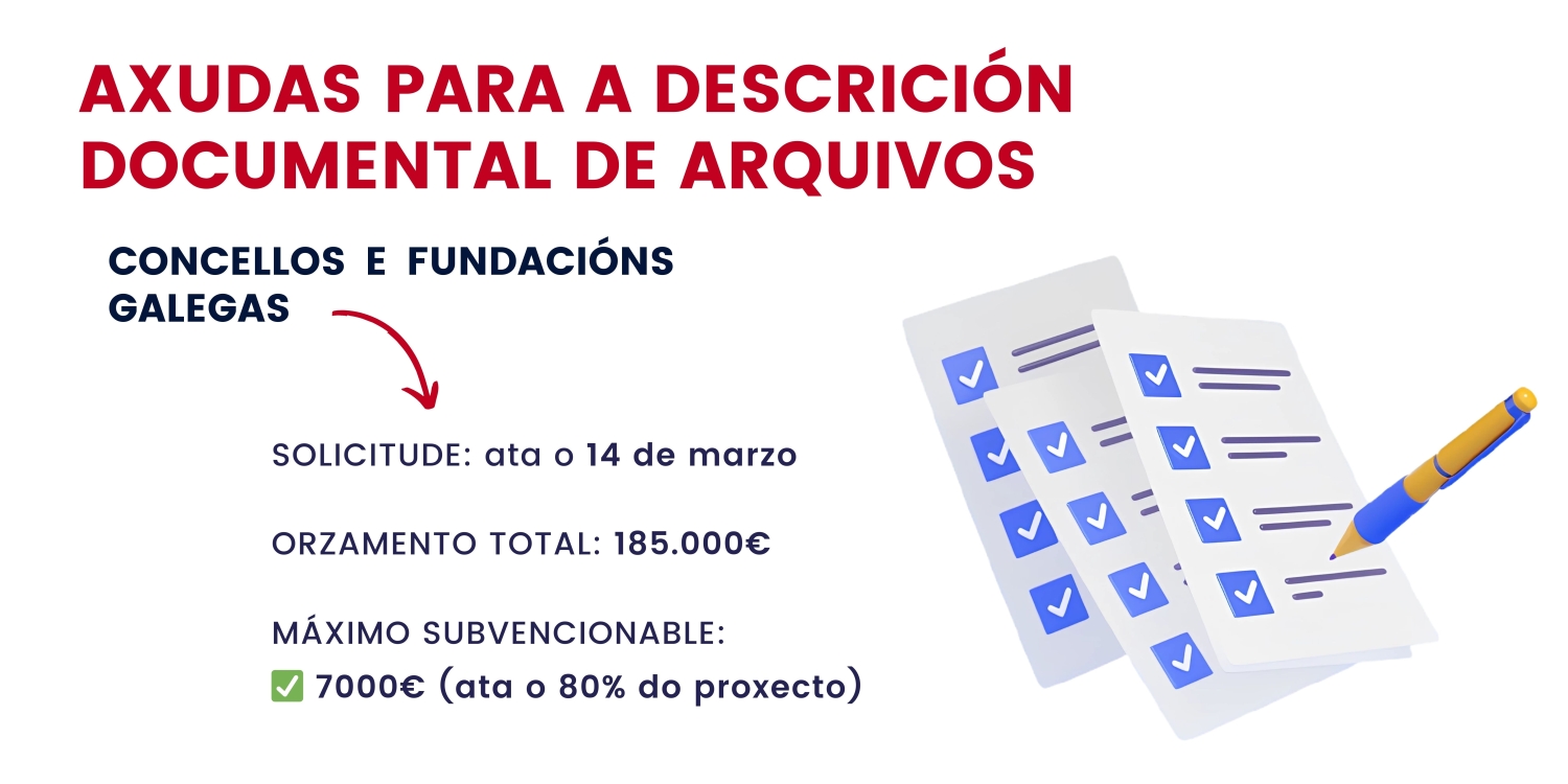 Axudas descrición documental